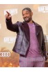 Bad Boys for Life Will Smith Maroon Leather Jacket in Biker Style